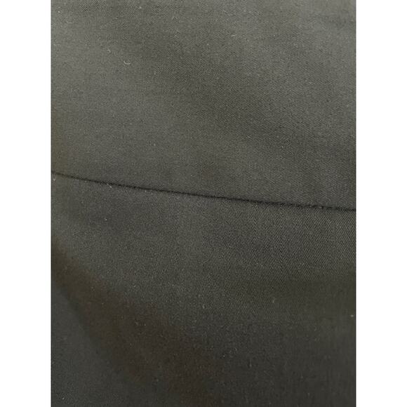 Liz Claiborne Black Pencil Skirt Size 10 Kick Pleat Classic Versatile Stretch - Picture 4 of 10